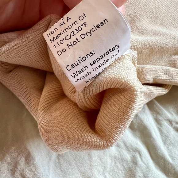 Apricot & Black Commense Viscose Crop Collard Cardigan - Picture 8 of 9